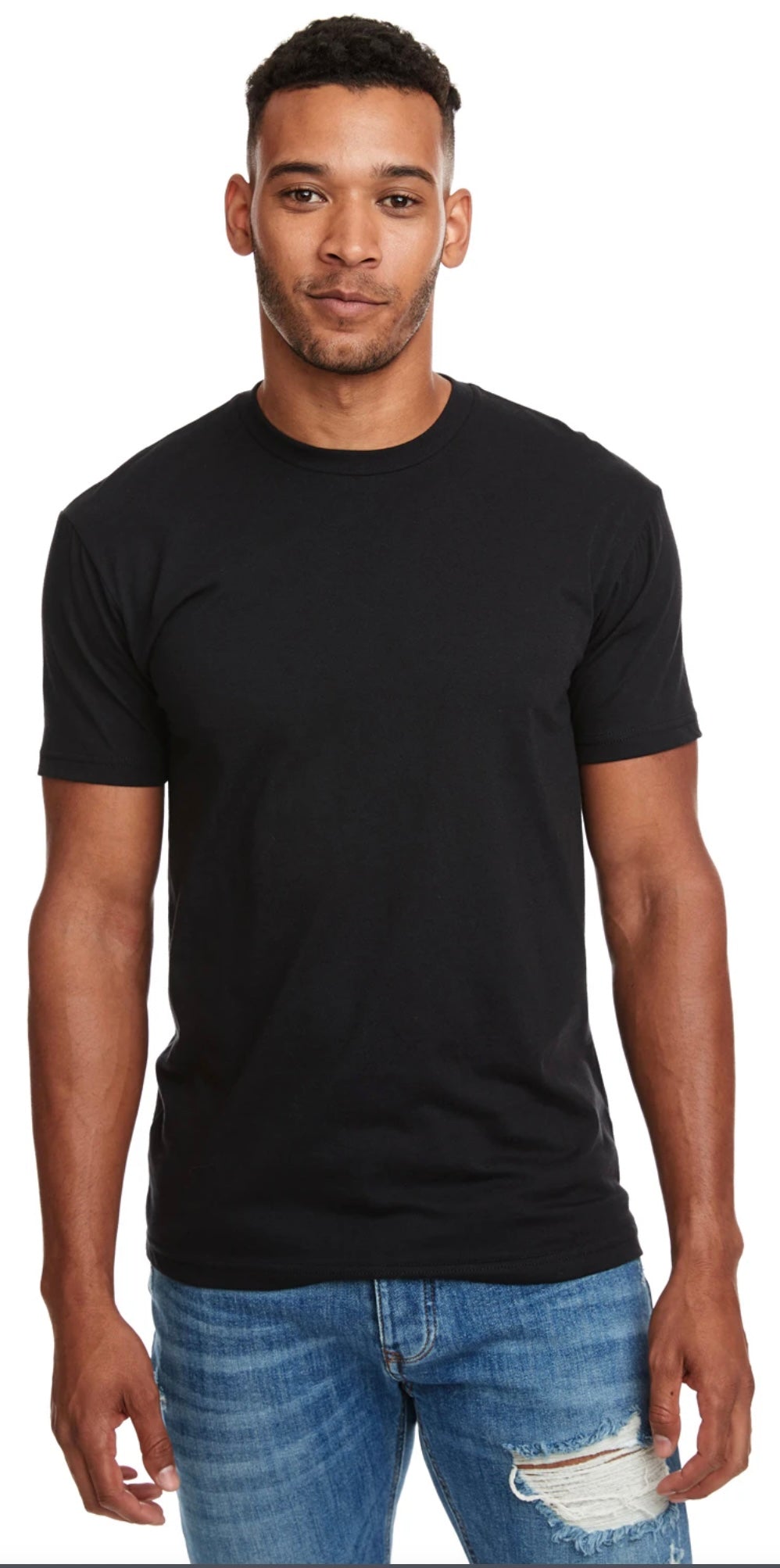 Black Crew Neck T-Shirt