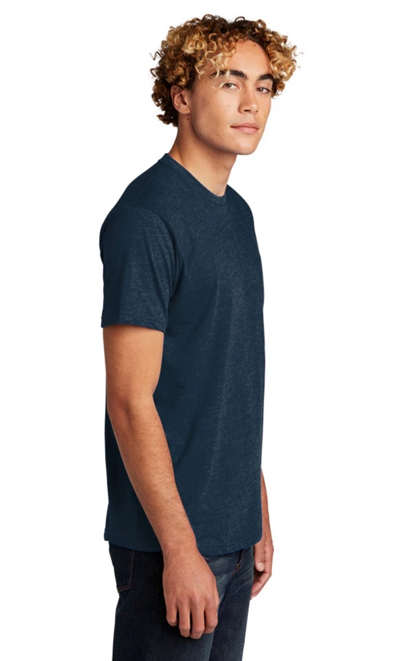 Blue Crew Neck T-Shirt