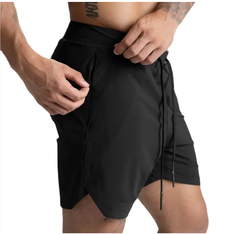 Fitted Black Shorts
